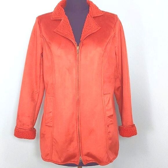 D & Co. Suede & Fleece Jacket - Picture 3 of 10